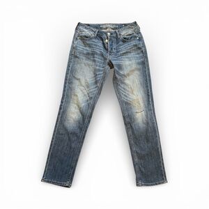 American Eagle Outfitters Women's Blue Straight Jeans